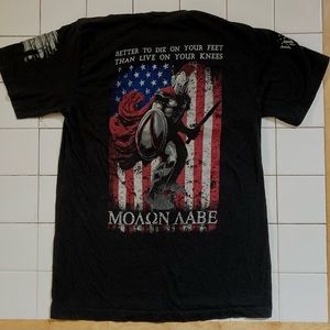 Warrior 12 “Better To Die On Your Feet Than Live On Your Knees” TShirt